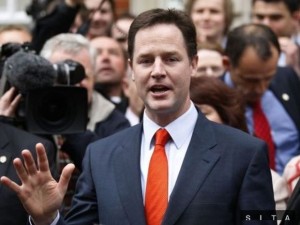 Britský vicepremiér Nick Clegg. Autor: SITA/AP