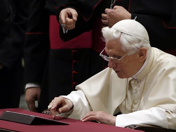 Emeritný pápež Benedikt XVI. Autor: SITA/AP 
